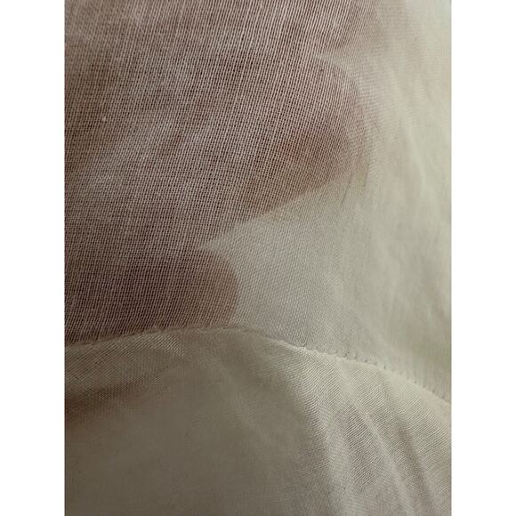 Pomandere Womens Long Sleeve Cotton Silk Top Size 42 Minimalist Lagenlook White - Picture 13 of 16